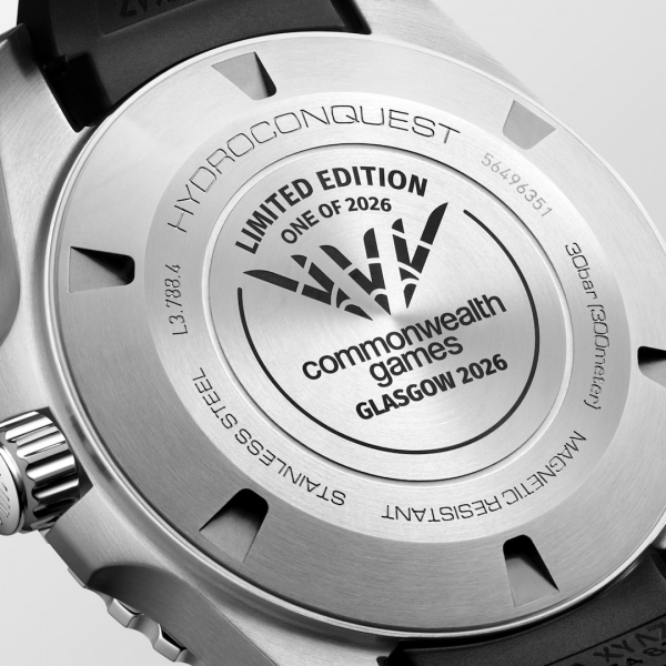 HydroConquest 2026 Commonwealth Games Ø 42 mm L3.788.4.09.9