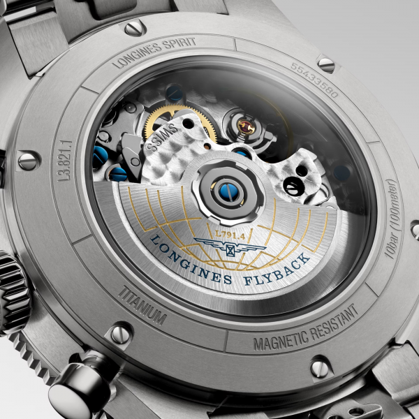 Longines Spirit Flyback Titan 42 mm L3.821.1.53.6