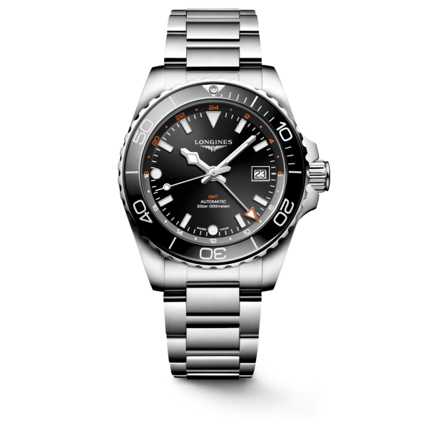 Longines HydroConquest GMT Automatic Ø 41 mm L3.790.4.56.6 bei Juwelier Hungeling