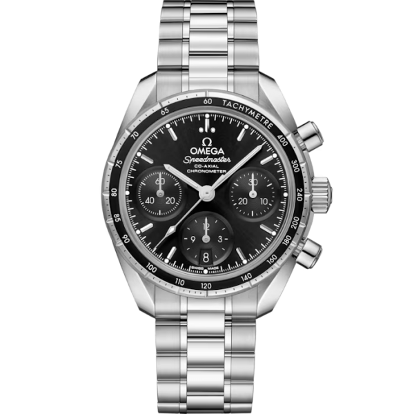 Omega Speedmaster 38 mm 324.30.38.50.01.001 bei Juwelier Hungeling