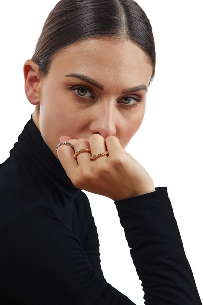 Fope Essentials Flex it 750 Gelbgold Ring 04E08AX_XX_G_XGX