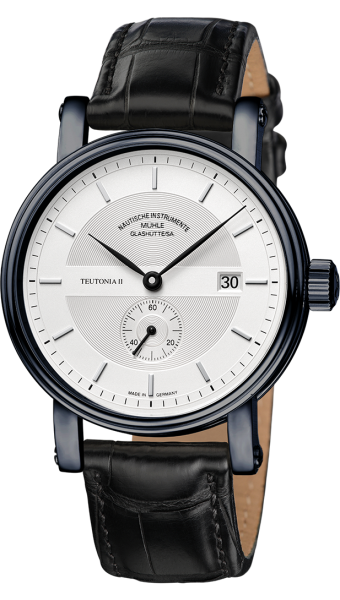 Mühle Glashütte Teutonia II Kleine Sekunde "Midnight" M1-33-45-202-LB bei Juwelier Hungeling