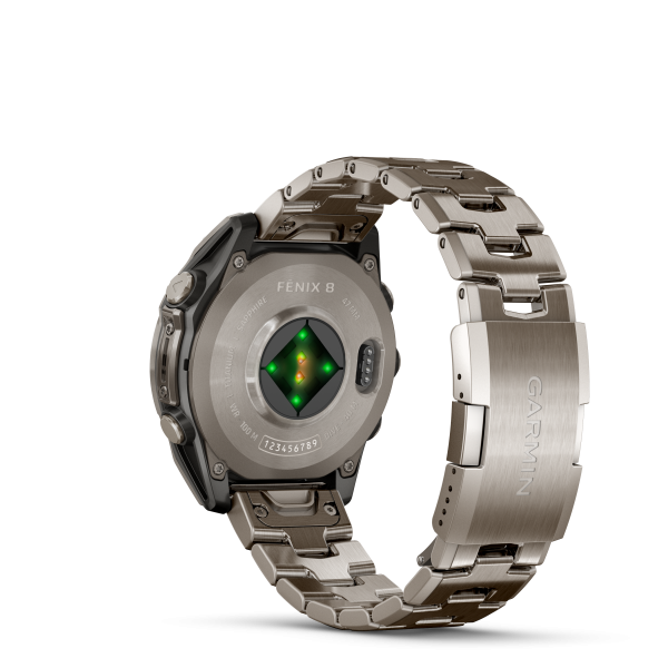 Garmin fēnix 8 - 47 mm AMOLED Sapphire Graphit/Titanium Titan 010-02904-40