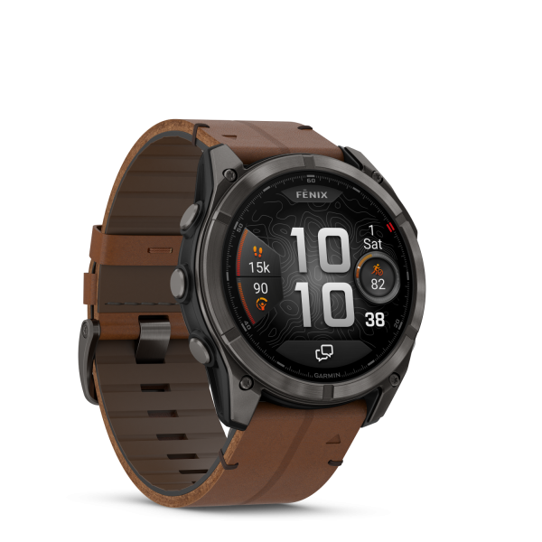 Garmin fēnix 8 Pro - 51 mm AMOLED Sapphire Schwarz/CarbongrauTitan DLC 010-03199-40 bei Juwelier Hungeling