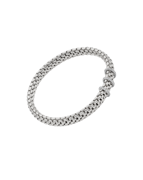 Fope Vendôme Flex it Weissgold Armband mit Diamant-Pavé 59202BX_PB