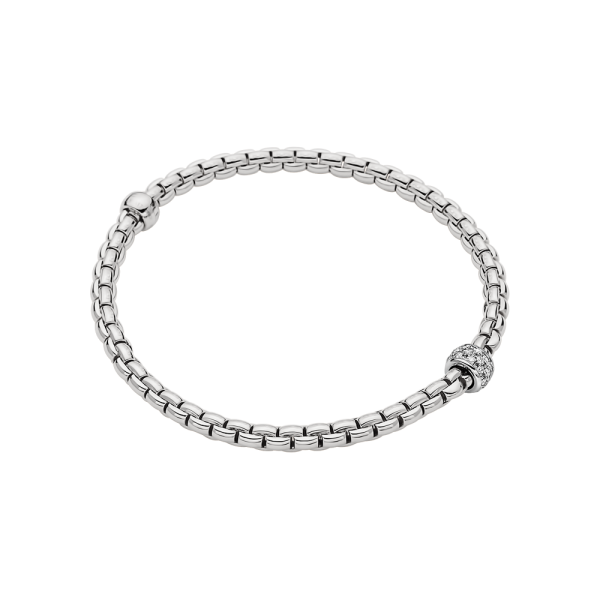 Fope Eka Tiny Flex it Weißgold Armband mit Diamanten 73301BX_PB