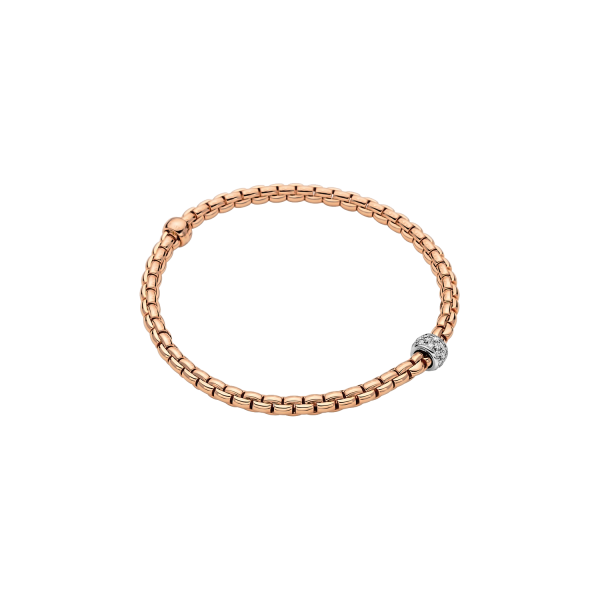 Fope Eka Tiny Flex it Roségold Armband mit Diamanten 73301BX_PB