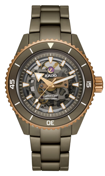 Rado Captain Cook High-Tech Ceramic Skeleton R32150162 bei Juwelier Hungeling