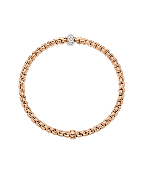 Fope Eka Flex it Roségold Armband mit Diamanten in Rautenfassung 73101BX_BB_R_XBX