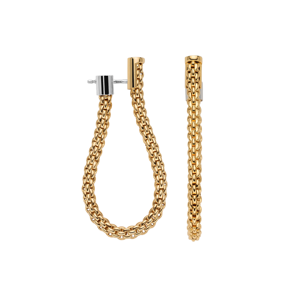 Fope Essentials Flex it 750 Gelbgold Ohrringe 04E08OX_XX