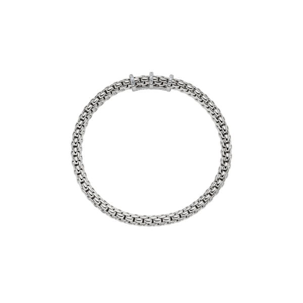Fope Vendôme Flex it Weissgold Armband mit Diamant-Pavé 59202BX_PB