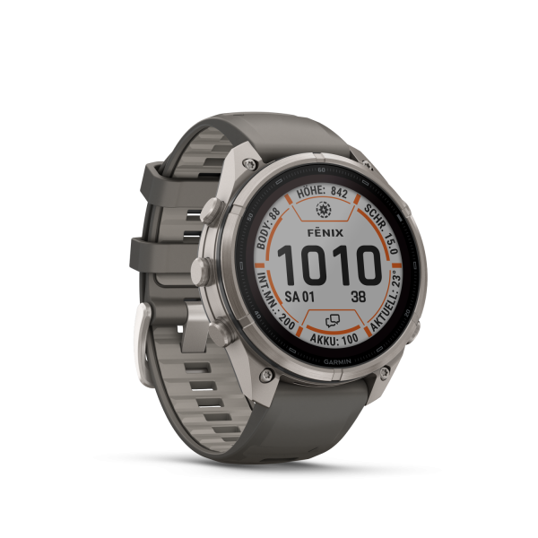 Garmin fēnix 9 Pro - inReach, Solar, 47 mm Titan 010-04338-01 bei Juwelier Hungeling