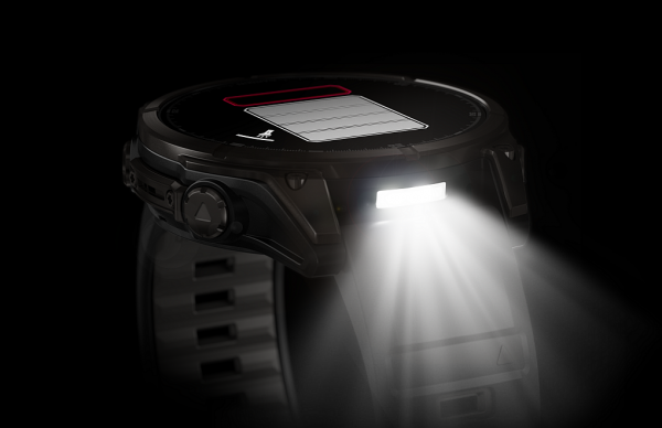 Garmin fēnix 8 - 47 mm AMOLED Sapphire Schwarz/Carbongrau Titan DLC 010-02904-21