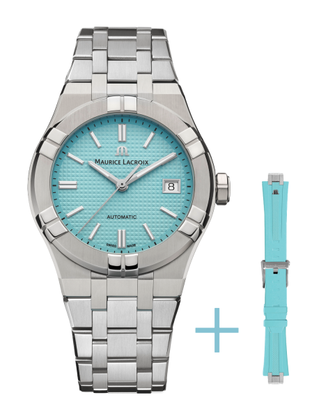 Maurice Lacroix Aikon Automatic Limited Summer Edition 39mm AI6007-SS00F-431-C bei Juwelier Hungeling