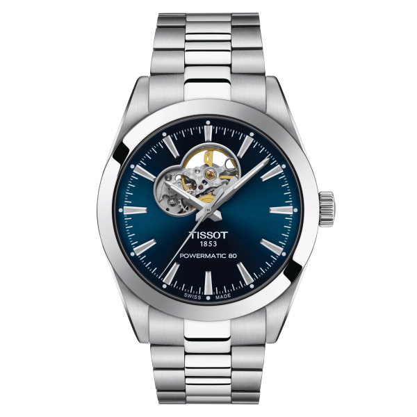 Tissot Gentleman Powermatic 80 Open Heart T127.407.11.041.01 bei Juwelier Hungeling