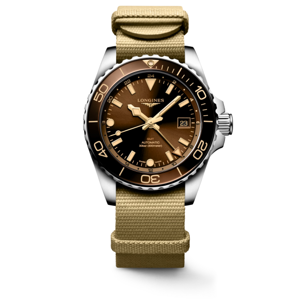 Longines HydroConquest GMT Automatic Ø 41 mm L3.790.4.66.2 bei Juwelier Hungeling