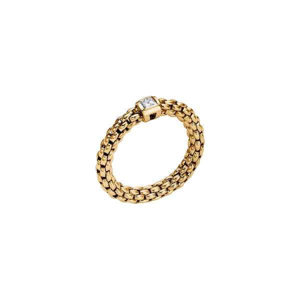 Fope Souls Flex it Gelbgold Ring mit Diamant 09E08AX_BB_G_XGX