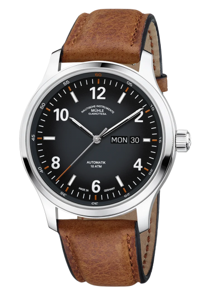 Mühle Glashütte Lunova Tag/Datum M1-43-26-LB-II bei Juwelier Hungeling