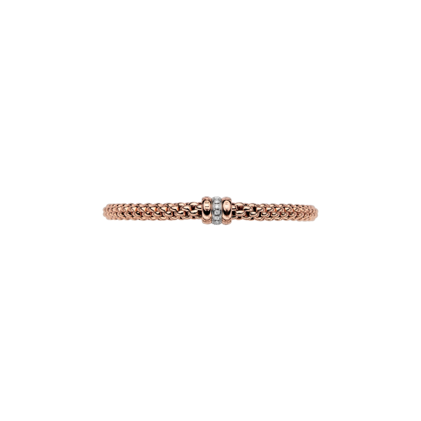 Fope Solo Flex it Roségold Armband mit Diamanten 62106BX_BB_R_RBR