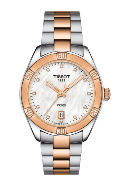Tissot PR 100 Sport Chic Lady T101.910.22.116.00 bei Juwelier Hungeling