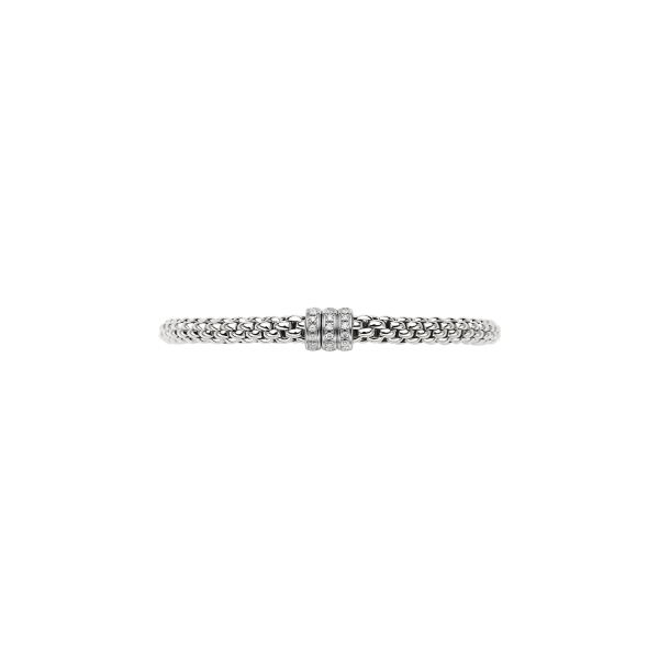 Fope Solo Flex it Weissgold Armband mit Diamanten 62306BX_PB_B_BBB