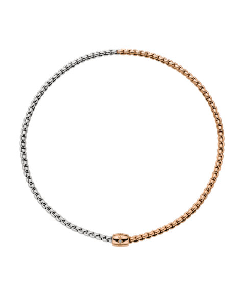 Fope Eka Flex it Bicolor Halskette mit Diamant 07F01C2_BB_1_XRX