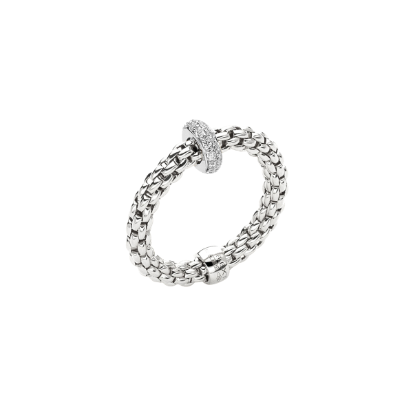 Fope Prima Flex it Weissgold Ring mit Diamanten 74508AX_BB