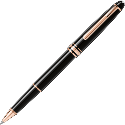 Montblanc Meisterstück Classique Rollerball Rotgold-Coated 112678 bei Juwelier Hungeling