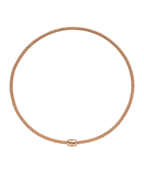 Fope Prima Flex it Rosegold Halskette mit Diamant 07F08CX_BB_R_XRX