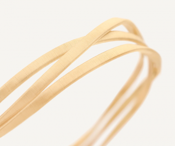 Marrakech Dreireihiges Armband aus Gelbgold BG848__Y_01