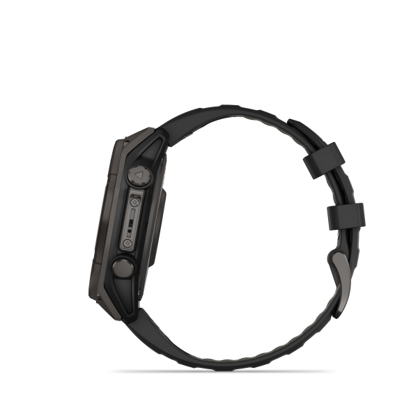 Garmin fēnix 8 - 47 mm Solar Sapphire Graphit/Carbongrau Titan DLC 010-02906-11