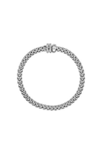 Fope Solo Flex it Weissgold Armband mit Pavébesatz 62506BX_PB_B_BBX