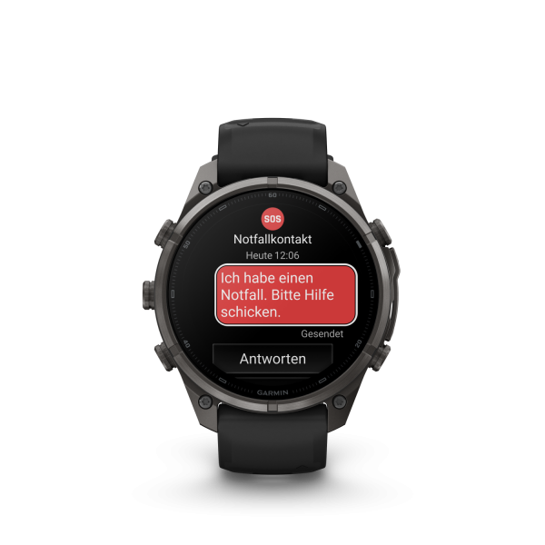 Garmin fēnix 9 Pro – inReach, 47mm Carbongrau DLC Titan 010-04336-11