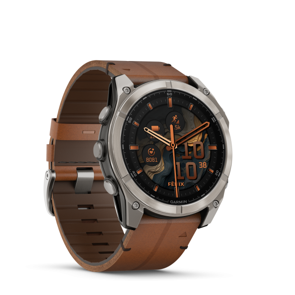 Garmin fēnix 8 - 51 mm AMOLED Sapphire Graphit/Carbongrau Titan DLC 010-02905-40 bei Juwelier Hungeling