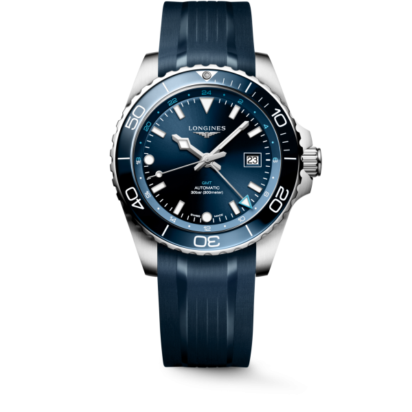 Longines HydroConquest GMT Automatic Ø 43 mm L3.890.4.96.9 bei Juwelier Hungeling