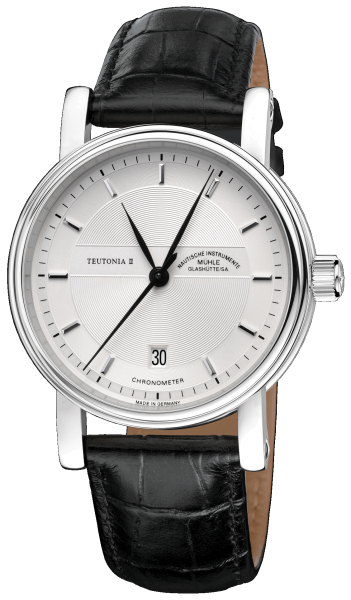 Mühle Glashütte Teutonia II Chronometer M1-30-45-LB bei Juwelier Hungeling