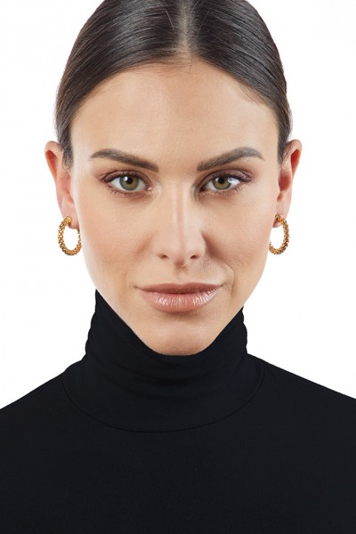 Fope Essentials 750 Weißgold Creolen 01E06OX_XX