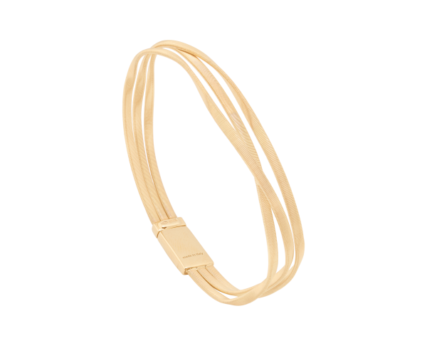 Marco Bicego Marrakech Dreireihiges Armband aus Gelbgold BG848__Y_01 bei Juwelier Hungeling