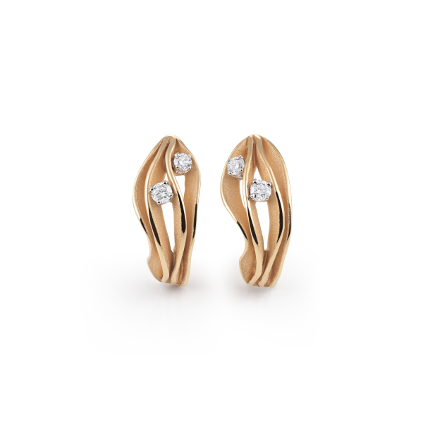 Annamaria Cammilli Ohrringe Dune GOR0779J (Orange Apricot Gold) bei Juwelier Hungeling