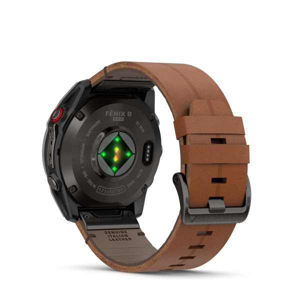 Garmin fēnix 8 Pro - 51 mm AMOLED Sapphire Schwarz/CarbongrauTitan DLC 010-03199-40