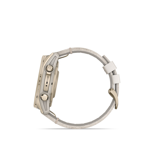 Garmin fēnix 8 - 43 mm AMOLED Sapphire Nebelgrau/Softgold 010-02903-40