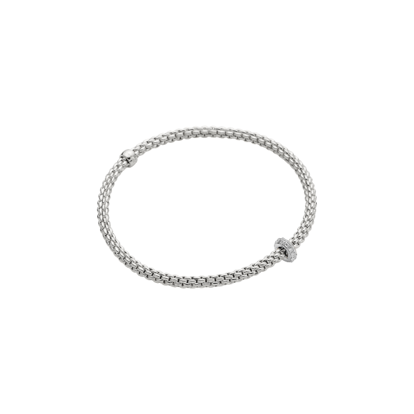 Fope Prima Flex it Weissgold Armband mit Diamanten 74508BX_BB
