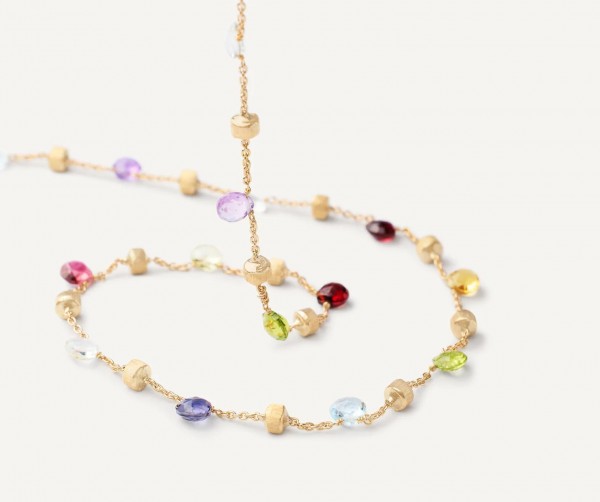 Paradise Halskette aus Gold mit bunten Edelsteinen CB765-E_MIX01_Y_02