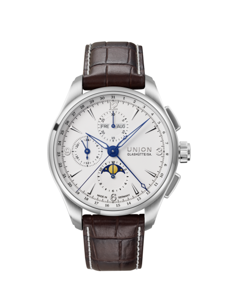 Union Glashütte Belisar - Chronograph Mondphase 42mm D014.425.16.017.00 bei Juwelier Hungeling