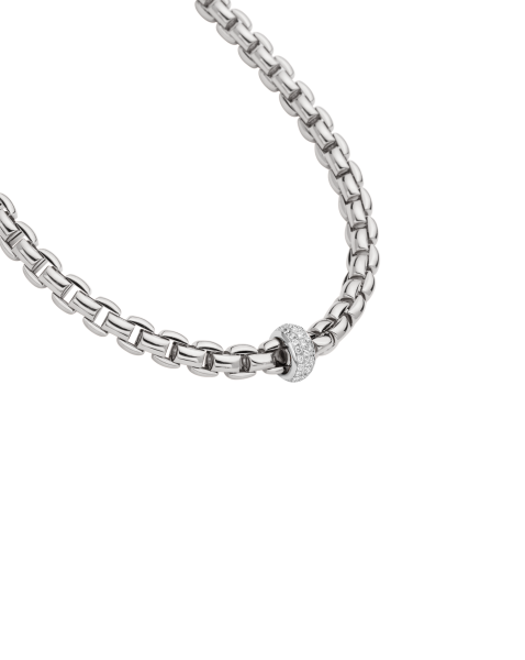 Fope Eka Anniversario Flex it Weißgold Halskette mit Diamanten 70705CX_PB_B_XBX bei Juwelier Hungeling