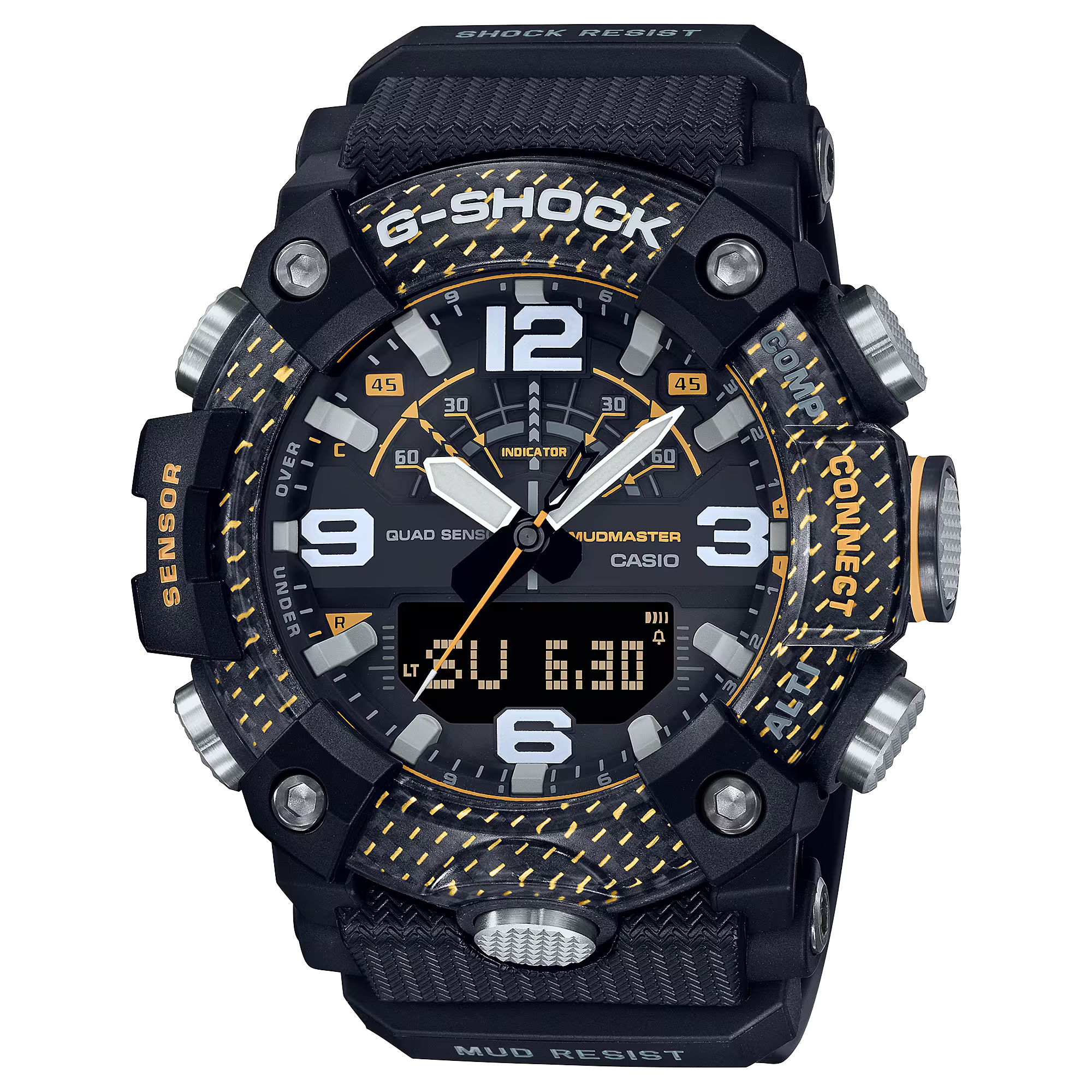 時計 casio G-SHOCK Master of G GG-100B Casio G-SHOCK PRO MASTER OF G MUDMAN GG-B100Y-1AER | Juwelier