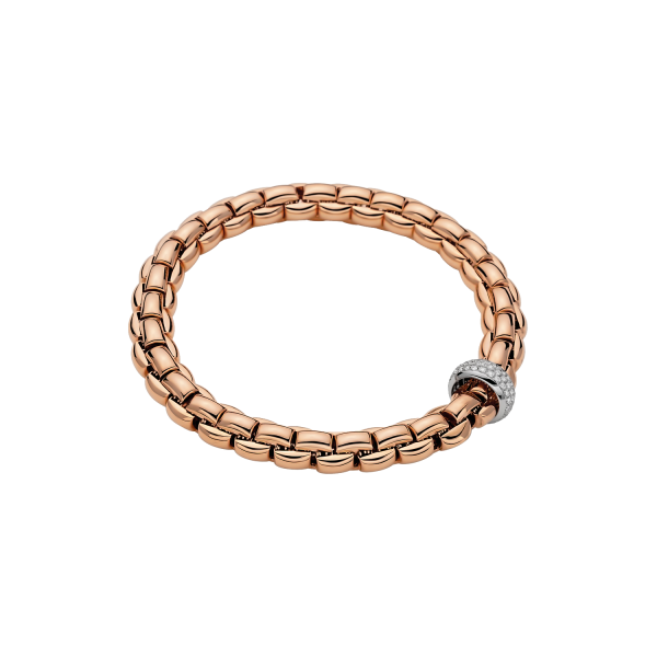Fope Eka Flex it Roségold Armband mit Pavébesatz 60711BX_PB