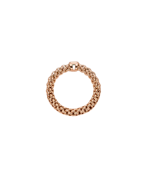 Fope Souls Flex it Roségold Ring mit Smaragd 09E08AX_B6_R_XRX