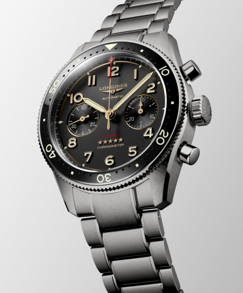 Longines Spirit Flyback Titan 42 mm L3.821.1.53.6
