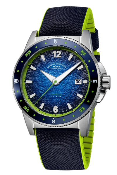 Mühle Glashütte Sportivo Compass Datum M1-52-22-CK bei Juwelier Hungeling